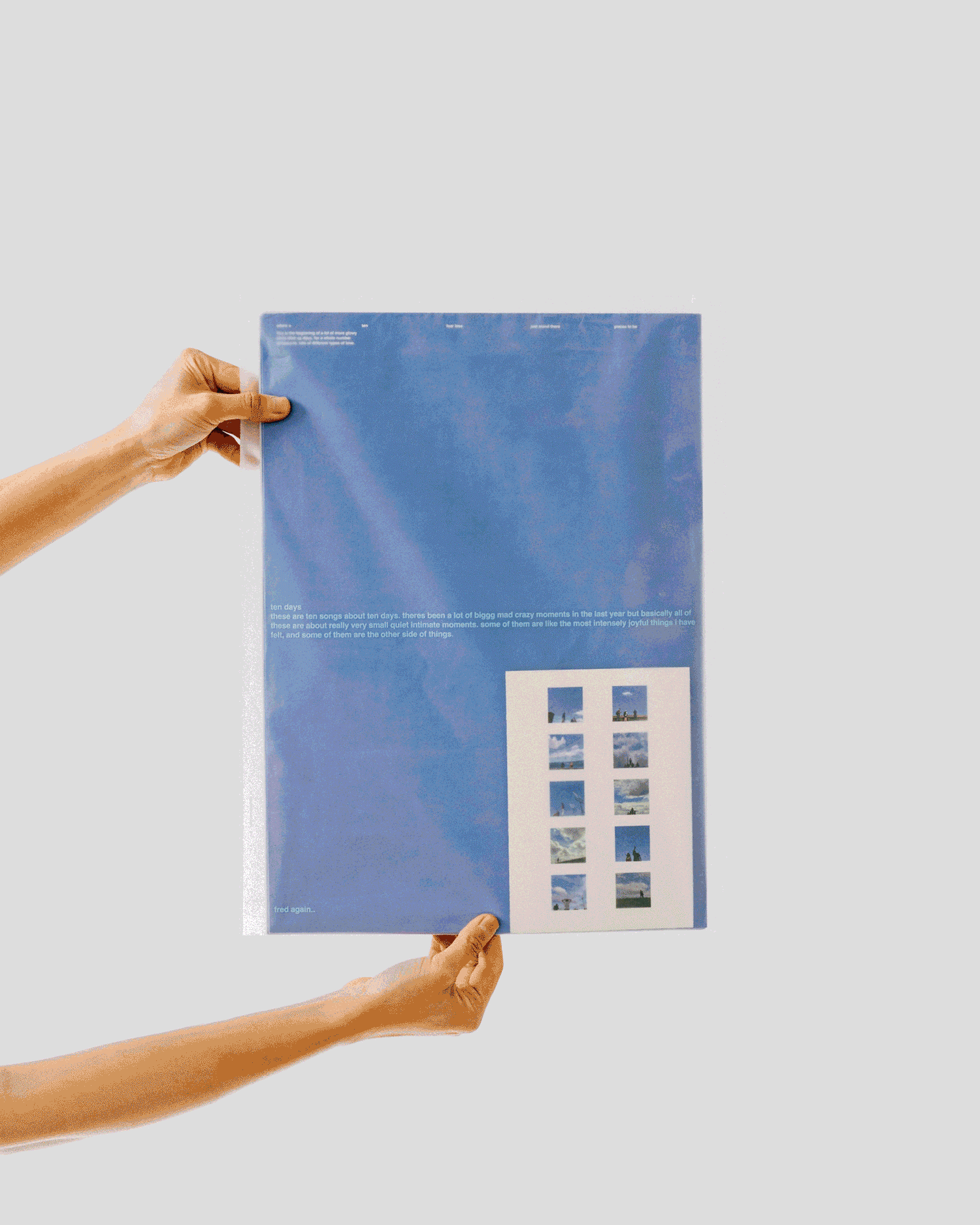 ten days poster booklet